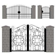 Garden Doors (vector) N3