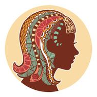 Zodiac signs - Virgo (colored)