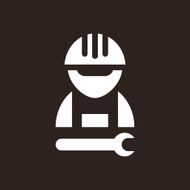 Construction Worker Icon N4