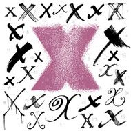 Vector alphabet Letter X