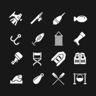 Set icons of fishing N2