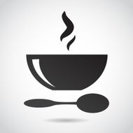 Bowl of soup icon