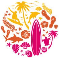Surf and Beach Composition