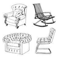 Classical armchairs N2