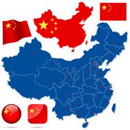 China vector set N2