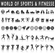 Fitness and sports Icons N2