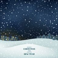 Winter Christmas Night N2