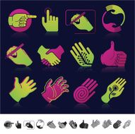 Hand icons Part 2