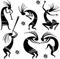 Dancing figures N4
