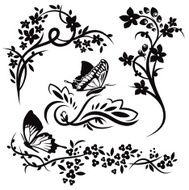 Floral Design Series Chinese style N4