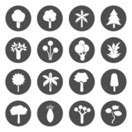 Tree Circle Icons