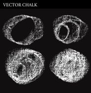 Vector Chalk Circles N2
