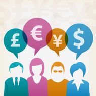 Business users finance chat