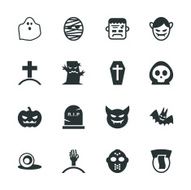 Ghost Silhouette Icons