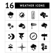 Set icons of weather N2
