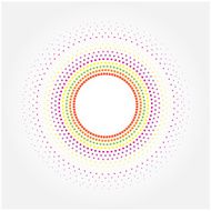 Abstract Halftone Background halftone circle shape N3