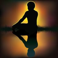 Meditation Silhouette N2