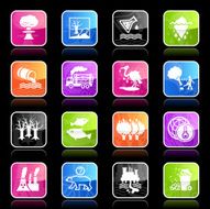 Ubergloss Icons - Environmental Damage