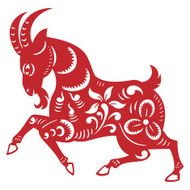 Goat papercut N5