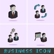 Management and Human Resource Icons N17