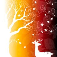 Abstract autumn