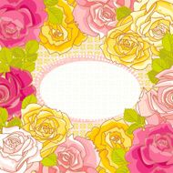 Spring Roses Invitation