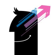 Head and arrow concept N2