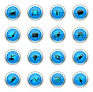 Blue Icons - Web Design