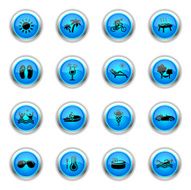 Blue Icons - Summertime