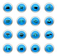 Blue Icons - Shopping N2