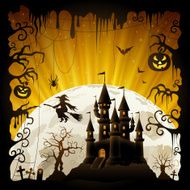 halloween night scene N5