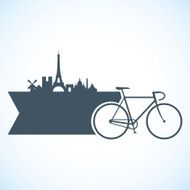 Paris cycle banner N2