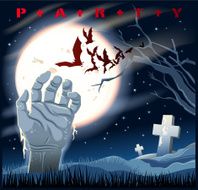 zombies on night