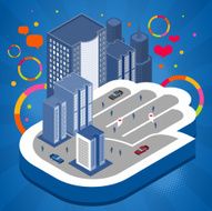 Isometric hand city