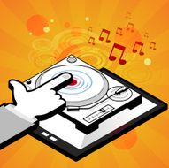Touch dj tablet