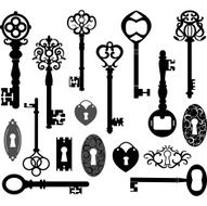 Keys silhouette N2