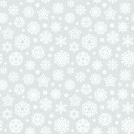 Christmas Seamless Pattern with a Snowflakes Light N2