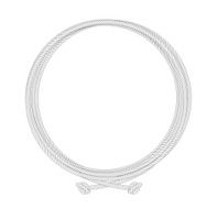 Round rope contour node frame