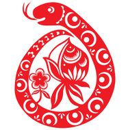 Chinese New Year Snake N77