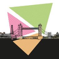 London bridge hand drawn vector illustration N9