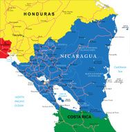 Nicaragua map N5