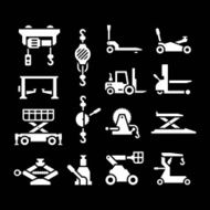 Set icons of lifting equipment N2