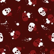 background with skulls