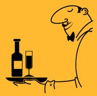 character waiter