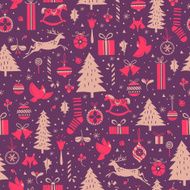 Christmas Winter Pattern