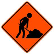 Men At Work Sign N5