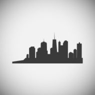 City application icons vector illustration