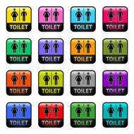 Restroom - set symbols N2