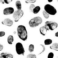 Seamless pattern witn finger print Vector N3