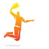 volleyball player design